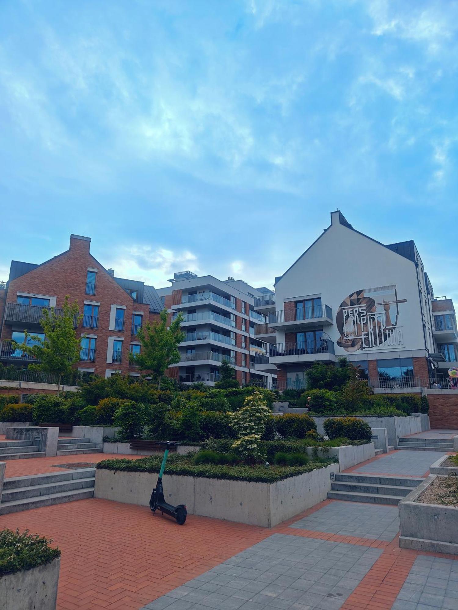 Kolorowa Perspektywa Apartment กดัญสก์ ภายนอก รูปภาพ